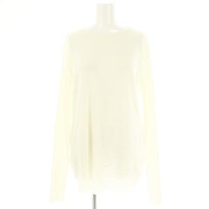 23AW RIB LONGSLEEVE ニット カットソー 長袖 リブ アイボリー