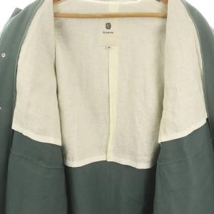 BLAMINK R C/ ツイルジャケット TWILL SHC JKT ブルソン コットン 48 XL カーキ 緑 グリーン