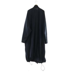 HYKE PERTEX MILITARY COAT 5 ネイビー