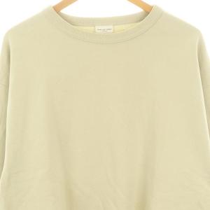 DRIES VAN NOTEN コットンスウェットプルオーバー M ベージュ