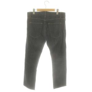 SAINT LAURENT PARIS バイエディスリマン HediSlimane デニムパンツ ジーンズ ストレート ボタンフライ 紺 ネイビー