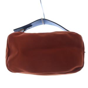 レザーハンドル ナイロン ポーチバッグ 赤 レッド 青 ブルー PHMOW05Q01