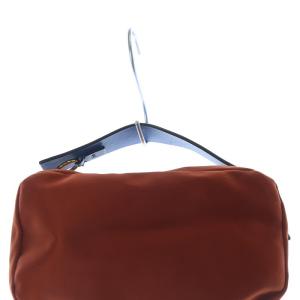 MARNI レザーハンドル ナイロン ポーチバッグ 赤 レッド 青 ブルー PHMOW05Q01