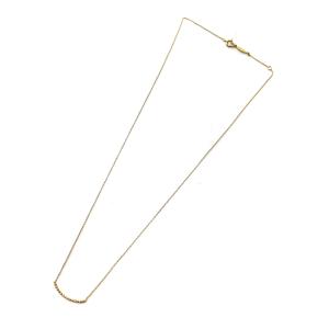 AHKAH vivian couture ビリーブユー ネックレス K18 ダイヤ0.07ct 1.67g