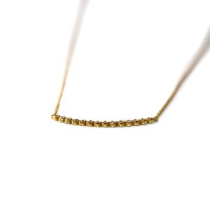 AHKAH vivian couture ビリーブユー ネックレス K18 ダイヤ0.07ct 1.67g