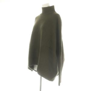 CINOH ハイネックニット セーター 長袖 38 カーキ