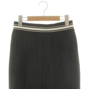 CINOH 22SS Elastic Straight Pants ワイドパンツ イージーパンツ 38 黒 ブラック