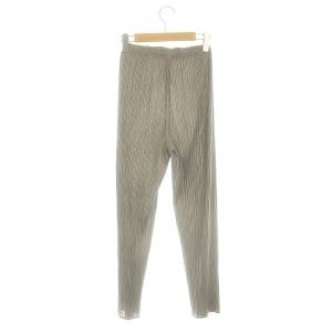PLEATS PLEASE ISSEY MIYAKE プリーツパンツ ストレート イージー グレージュ /DO OS