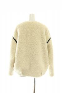 allureville 22AW フェイクプードルファーショートブルゾン ジャケット アウター 2 M オフホワイト /KO OS