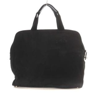 PRADA トートバッグ ハンドバッグ トライアングルロゴ ナイロン 黒 ブラック