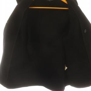 A.P.C. チェスターコート アウター ダブル  ミドル丈 ウール M 黒 ブラック