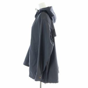 IENA P/Cタフタフーデットブルゾン ジャケット 薄手 36 S グレー