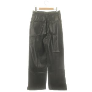 Ameri VINTAGE アメリヴィンテージ 23AW ピンタックフェイクレザーパンツ PIN TUCK FAKE LEATHER PANTS ボトムス