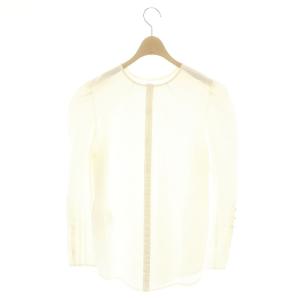 Ameri VINTAGE 23SS 2WAY ショルダータックブラウス SHOULDER TUCK BLOUSE シャツ 長袖 コットン F 白 ホワイト