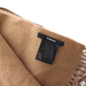 Theory マフラー ストール カシミヤ100％ ライトブラウン