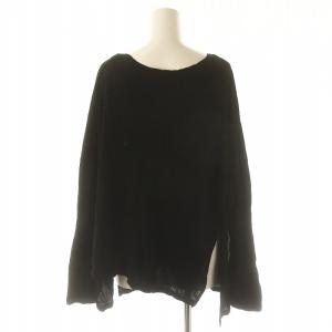 CHAOS マイッサロングスリーブTシャツ カットソー 長袖 F 黒 ブラック /DF OS