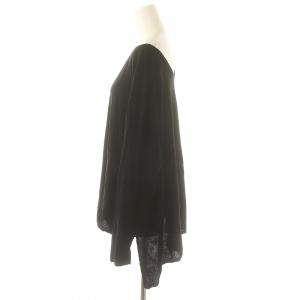 CHAOS マイッサロングスリーブTシャツ カットソー 長袖 F 黒 ブラック /DF OS