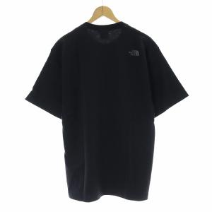 THE NORTH FACE S/S Ozone Dyed Letterd Tシャツ カットソー 半袖 ロゴ L 黒 ブラック /AT