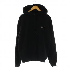 by Hedi Slimane 24SS ルーズ フーディー コットンテリー パーカー S ブラック