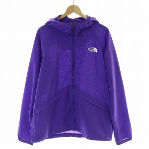 TNF BE FREE JACKET ジャケット マウンテンパーカー ジップアップ ロゴ L 紫 パープル