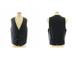 HUGO BOSS スーツ 3ピースセットアップ 46 44 グレー