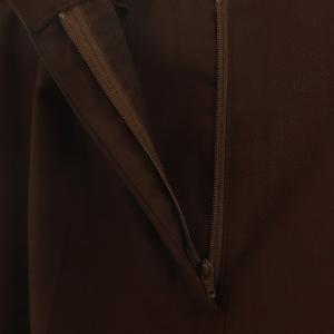 IENA 23AW タックストレートパンツ 38 茶 ブラウン