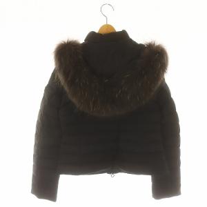 TATRAS VARENA ファー付ダウンジャケット 02 ブラック