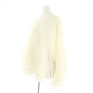 ENFOLD 24SS SOLID-SLEEVE PULLOVER 38 オフホワイト