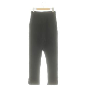 Plage 23AW FINEWOOL KNIT スラックス ニットパンツ イージー ウール 36 黒 ブラック