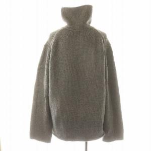Plage 23AW Plage Bulky Turtleneck ニット セーター タートルネック 長袖 グレー