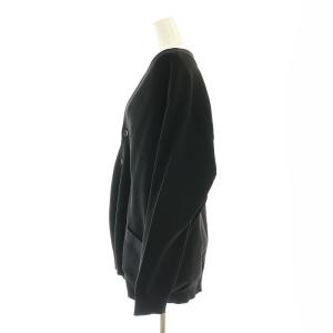 MADISONBLUE 22AW BIG KNIT V カーディガン 00 ブラック