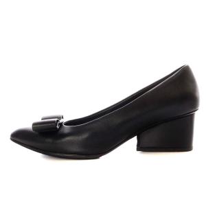 Salvatore Ferragamo ヴァラ リボン パンプス 6D ブラック