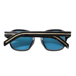 PRADA ターコイズブルーミラーレンズ メタルプラーク サングラス ブラック 5321 150 PRA16SF