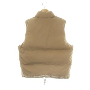 AURALEE LIGHT FINX POLYESTER DOWN VEST 3 ベージュ