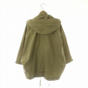 WOOLRICH ×TOMORROWLAND 別注 ANORAK オーバーサイズジャケット ブルゾン ジップアップ フード XS カーキ