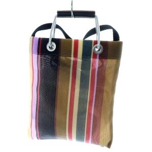 MARNI MARKET STRIPE MINI SHOULDER BAG トートバッグ ショルダーバッグ 2way 斜め掛け キャラメルフ?ラウン