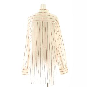 TODAYFUL 23SS Stripe Over Shirts シャツ ストライプ オーバーサイズ 長袖 赤 レッド 白 ホワイト
