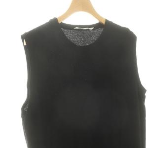 ENFOLD タンクドレス ワンピース ロング ノースリーブ 38 黒 ブラック /HK OS