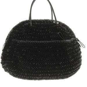 ANTEPRIMA ワイヤーハンドバッグ 黒 ブラック