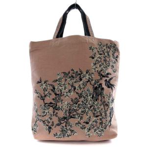 Christian Dior 夢のクチュリエ展 限定品 トートバッグ ハンドバッグ キャンバス ピンク