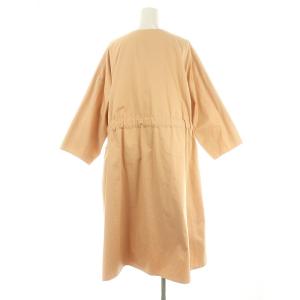 Drawer ムソウビッグポケットコート スプリングコート アウター コットン 36 サーモンピンク