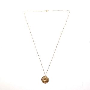 MARIHA 23SS Ancient Memories Sun Lion 45cm アパルトモン取扱 ネックレス SV925 ゴールド色