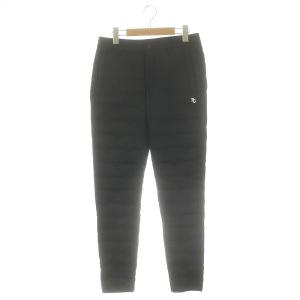 24SS 発熱保温ストレッチ中綿パンツ テーパード ジッパーフライ ナイロン 1 紺 ネイビー /NR