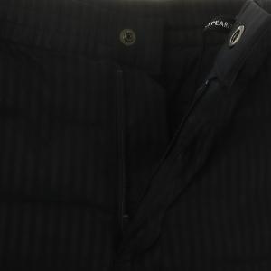 PEARLY GATES 24SS 発熱保温ストレッチ中綿パンツ テーパード ジッパーフライ ナイロン 1 紺 ネイビー /NR