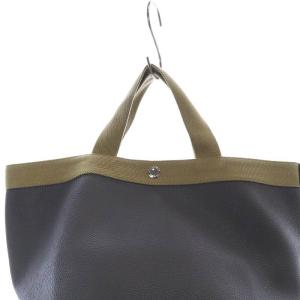 Hervé Chapelier リュクス舟型トートM バッグ イエロー 707GP