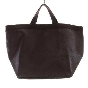 Hervé Chapelier リュクス舟型 トートL バッグ ブラウン 725GP