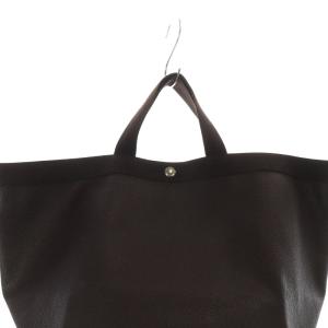 Hervé Chapelier リュクス舟型 トートL バッグ ブラウン 725GP