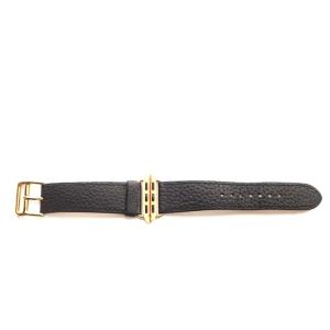 Apple WATCH BAND レザーバンド 40mm 雑貨 黒 ブラック /SR