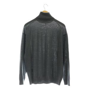 Graphpaper High Gauge High Neck Knitハイゲージハイネックニット セーター 長袖 1 グレー