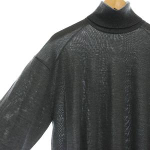 Graphpaper High Gauge High Neck Knitハイゲージハイネックニット セーター 長袖 1 グレー